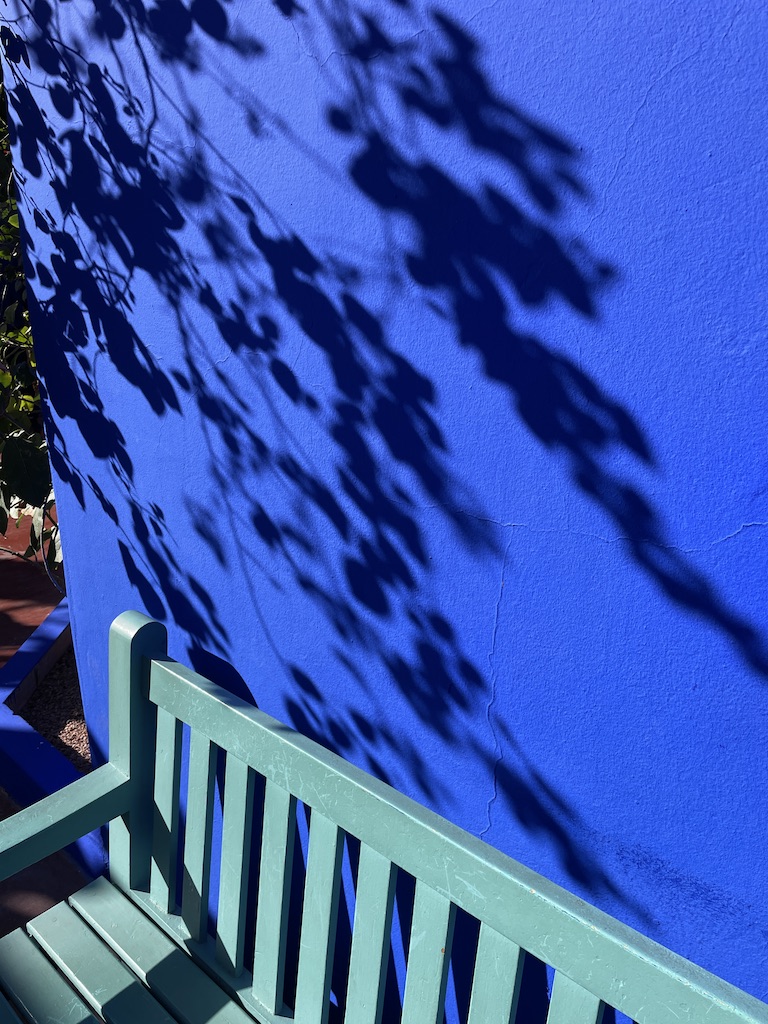The colours of Majorelle