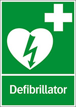 Sign-Defibrillator