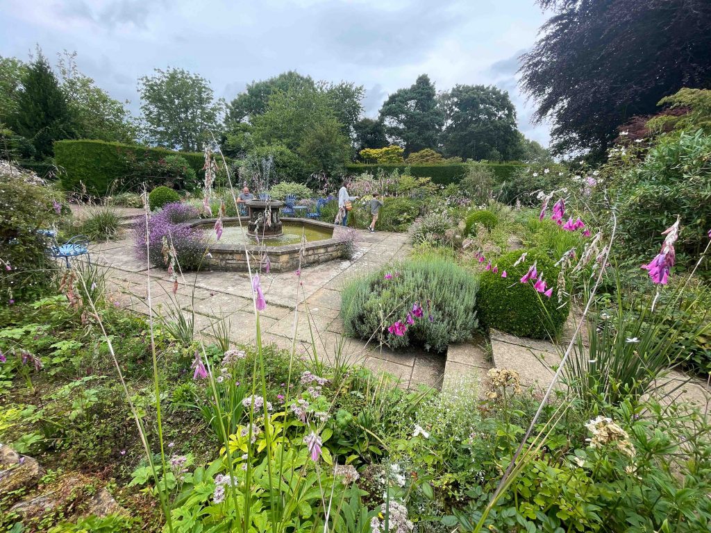 Heather Muir’s upper garden